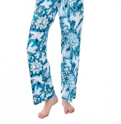 Lilly Pulitzer Pj Knit Pant In Bellevue Blue Lilly Gulls