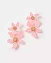 Lilly Pulitzer Plumes In Bloom Earrings In Pink Muse