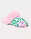 Lilly Pulitzer Plush Clara Slipper In Pink