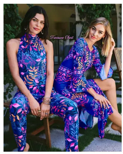 Pre-owned Lilly Pulitzer Pomona Maxi Dress ? Absolute Purrfection ? Size Xs,m,xl In Multicolor