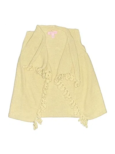 Pre-owned Lilly Pulitzer Kids' Poncho In Yellow