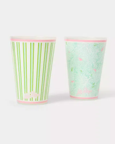 Lilly Pulitzer Pool Cups