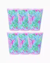 Lilly Pulitzer Pool Cups In Amalfi Blue Best Fishes
