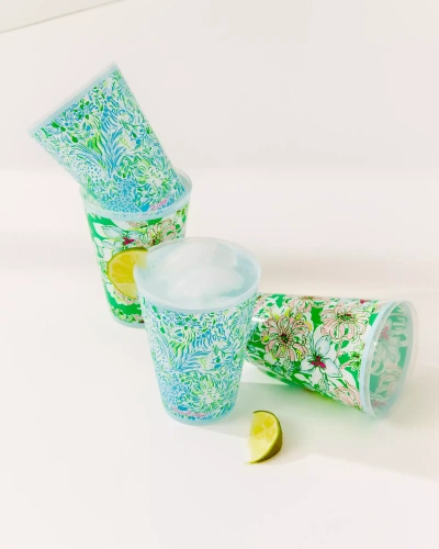 Lilly Pulitzer Pool Cups In Blue