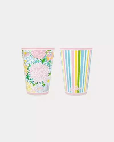 Lilly Pulitzer Pool Cups In Multi