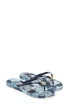 Lilly Pulitzer Pool Flip Flop In Low Tide N