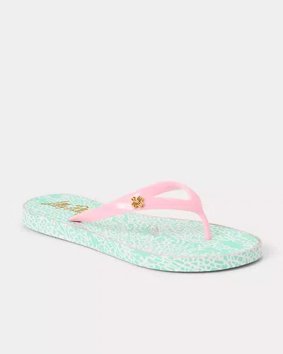 Lilly Pulitzer Pool Flip Flop In Pink