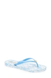 Lilly Pulitzer ® Pool Flip Flop In Resort White Tall Tales Shoe