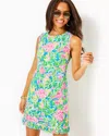 LILLY PULITZER POPPY COTTON SHIFT DRESS