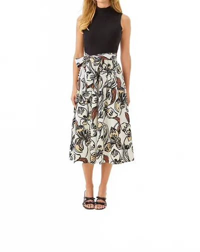 LILLY PULITZER PRIMA MIDI DRESS IN COCONUT OVERSIZED IRISISTABLE