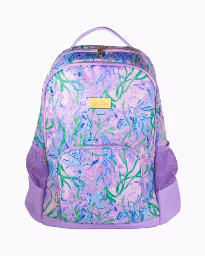Lilly Pulitzer Printed Backpack In Purple