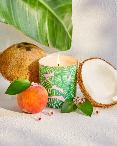 Lilly Pulitzer Printed Candle In Multi