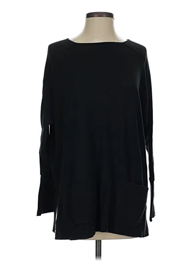 Pre-owned Lilly Pulitzer Pullover Sweater In Black