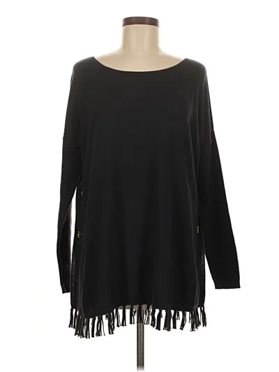 Pre-owned Lilly Pulitzer Pullover Sweater In Black
