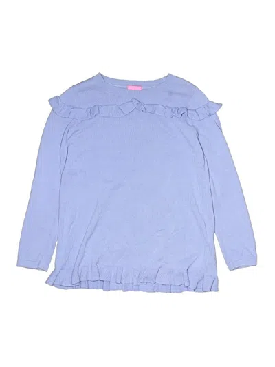 Pre-owned Lilly Pulitzer Kids' Pullover Sweater In Blue
