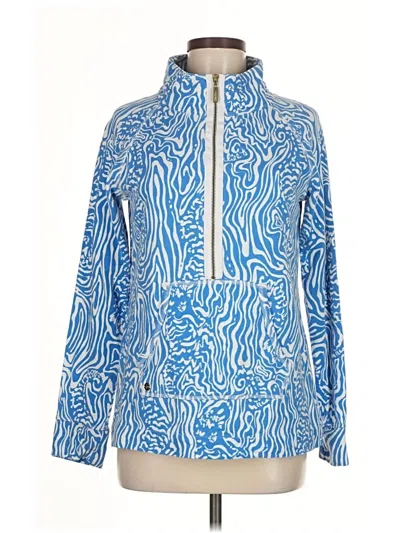 Pre-owned Lilly Pulitzer Pullover Sweater In Blue