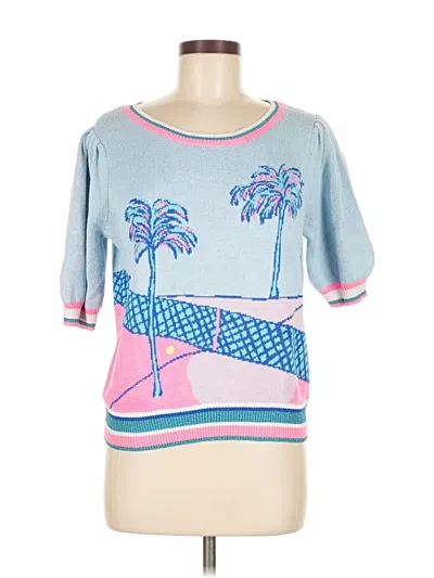 Pre-owned Lilly Pulitzer Pullover Sweater In Blue