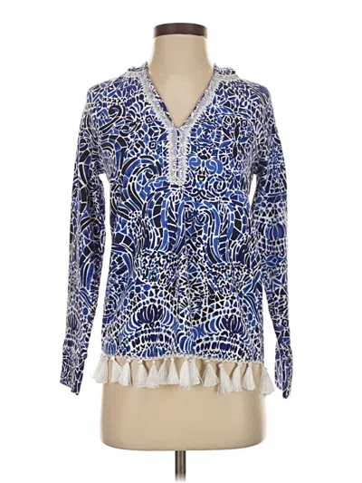 Pre-owned Lilly Pulitzer Pullover Sweater In Blue