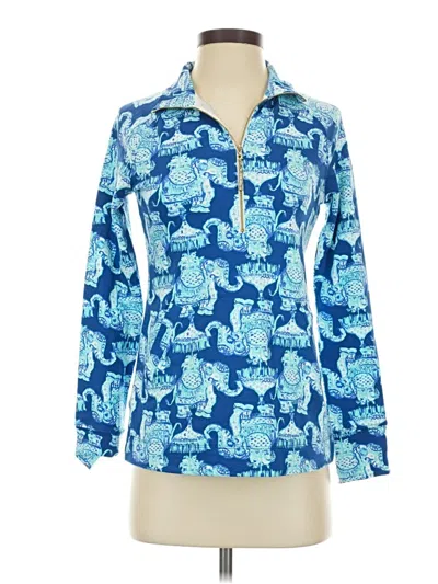 Pre-owned Lilly Pulitzer Pullover Sweater In Blue