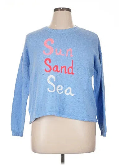 Pre-owned Lilly Pulitzer Pullover Sweater In Blue