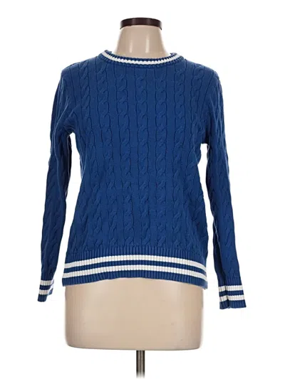 Pre-owned Lilly Pulitzer Pullover Sweater In Blue