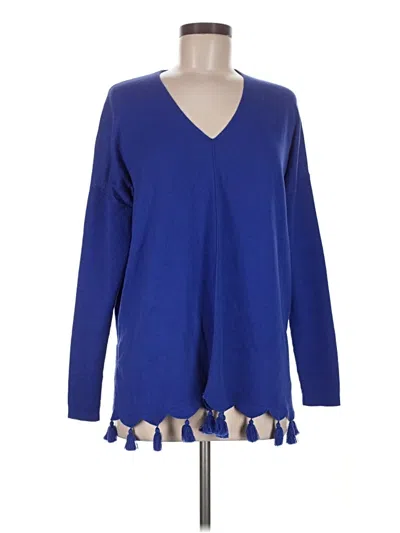 Pre-owned Lilly Pulitzer Pullover Sweater In Blue
