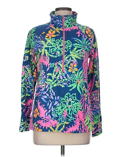 Pre-owned Lilly Pulitzer Pullover Sweater In Blue