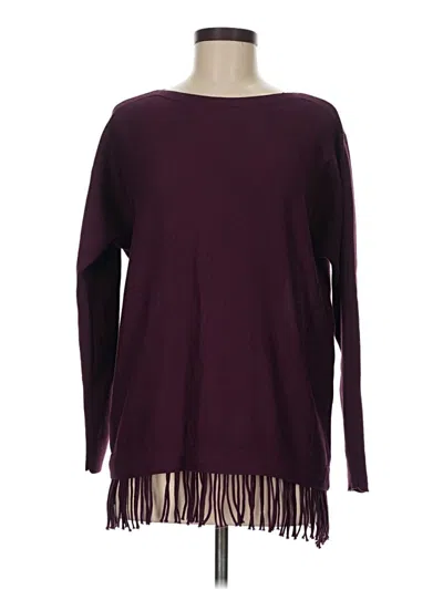 Pre-owned Lilly Pulitzer Pullover Sweater In Burgundy