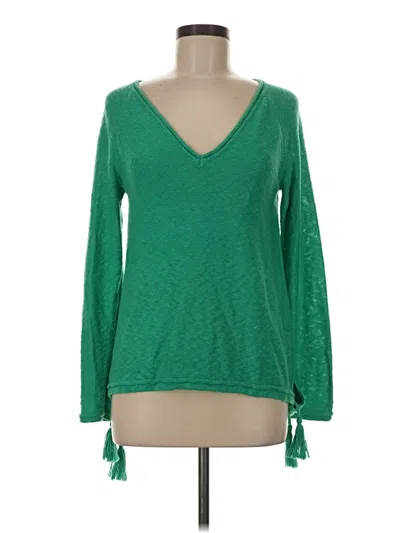 Pre-owned Lilly Pulitzer Pullover Sweater In Green