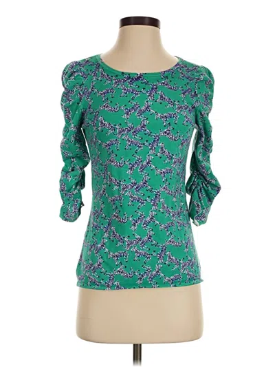 Pre-owned Lilly Pulitzer Pullover Sweater In Green