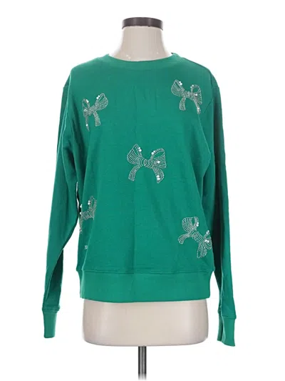 Pre-owned Lilly Pulitzer Pullover Sweater In Green