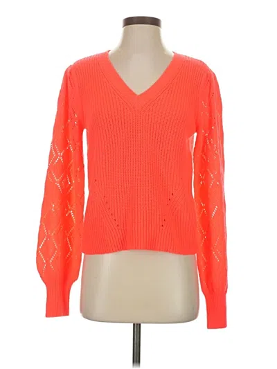 Pre-owned Lilly Pulitzer Pullover Sweater In Orange