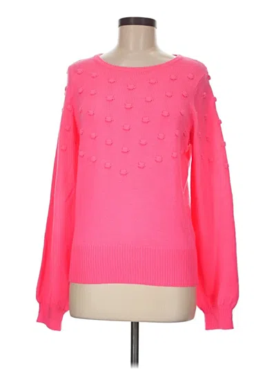 Pre-owned Lilly Pulitzer Pullover Sweater In Pink