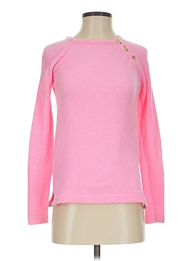 Pre-owned Lilly Pulitzer Pullover Sweater In Pink