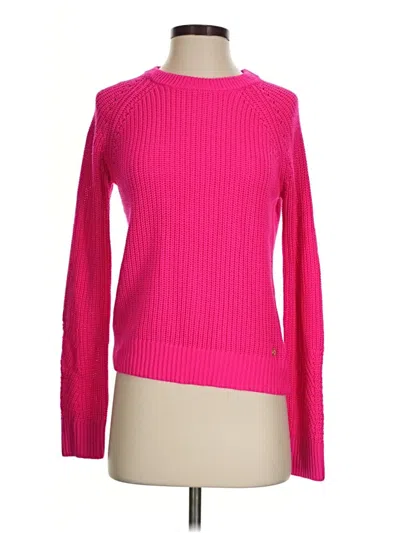 Pre-owned Lilly Pulitzer Pullover Sweater In Pink