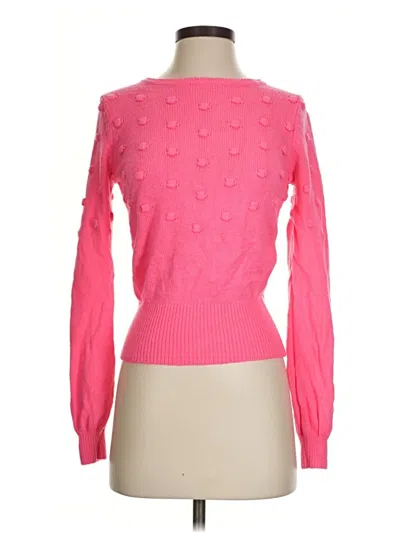 Pre-owned Lilly Pulitzer Pullover Sweater In Pink