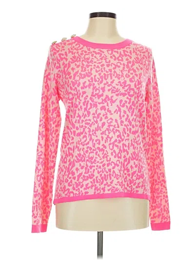 Pre-owned Lilly Pulitzer Pullover Sweater In Pink