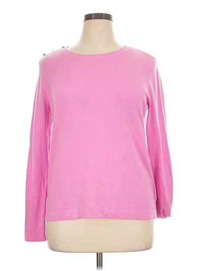 Pre-owned Lilly Pulitzer Pullover Sweater In Pink