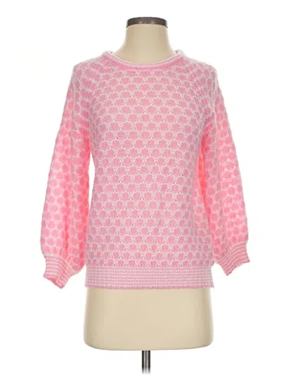 Pre-owned Lilly Pulitzer Pullover Sweater In Pink