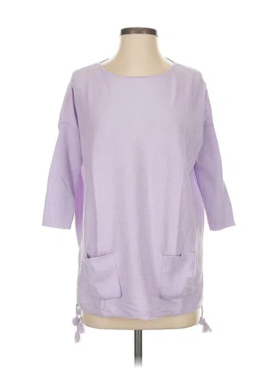 Pre-owned Lilly Pulitzer Pullover Sweater In Purple