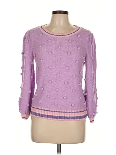 Pre-owned Lilly Pulitzer Pullover Sweater In Purple