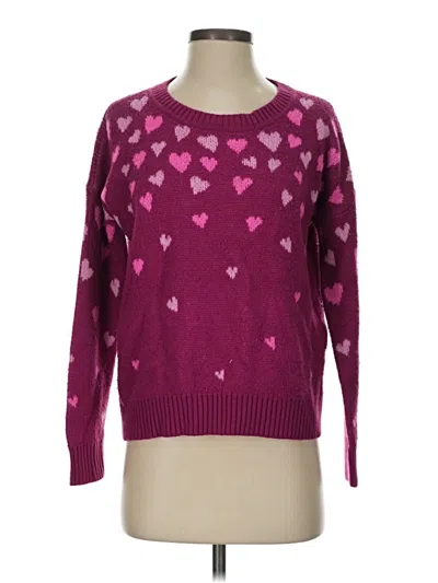 Pre-owned Lilly Pulitzer Pullover Sweater In Purple