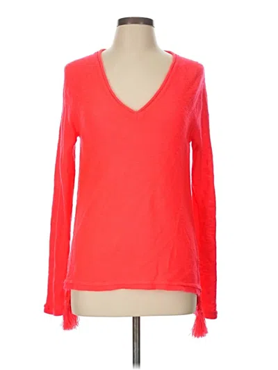 Pre-owned Lilly Pulitzer Pullover Sweater In Red