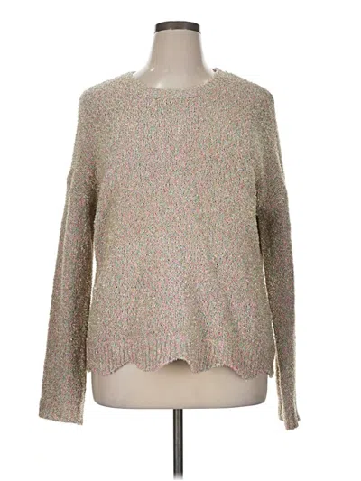 Pre-owned Lilly Pulitzer Pullover Sweater In Silver