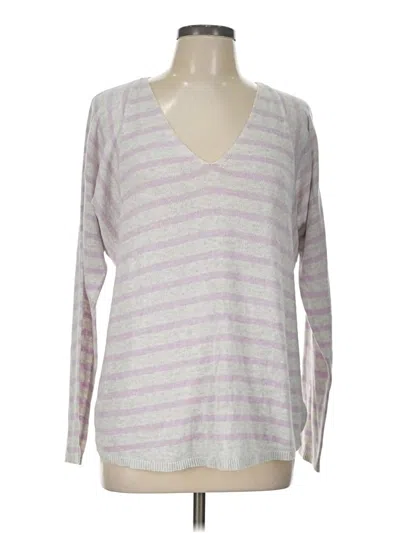 Pre-owned Lilly Pulitzer Pullover Sweater In Silver