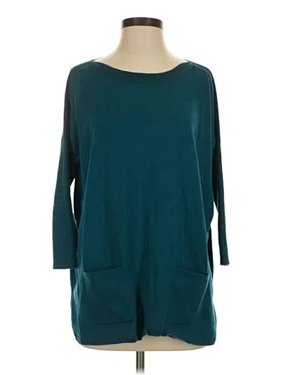 Pre-owned Lilly Pulitzer Pullover Sweater In Teal