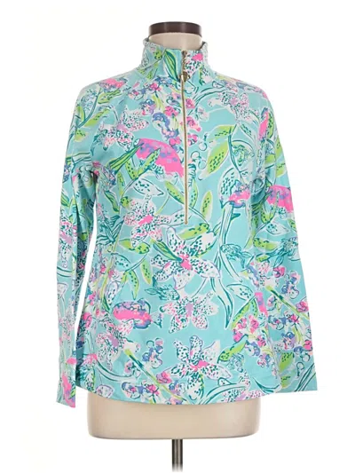 Pre-owned Lilly Pulitzer Pullover Sweater In Teal