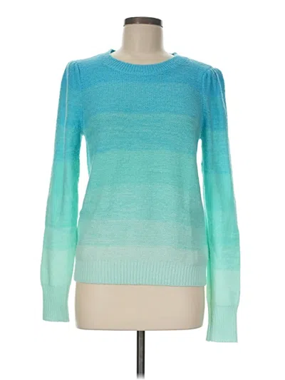 Pre-owned Lilly Pulitzer Pullover Sweater In Teal