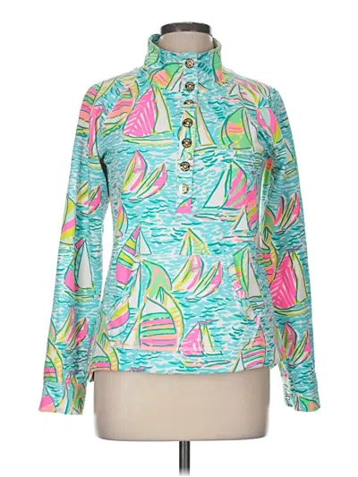 Pre-owned Lilly Pulitzer Pullover Sweater In Teal