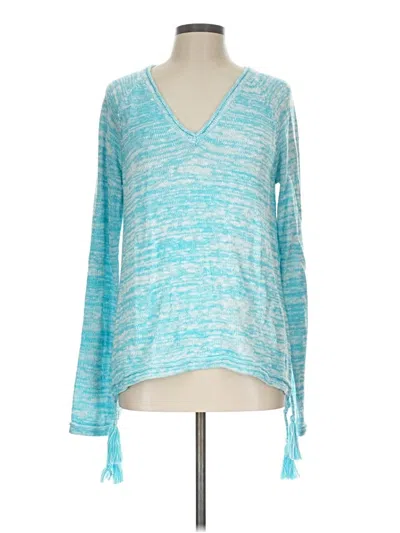 Pre-owned Lilly Pulitzer Pullover Sweater In Teal